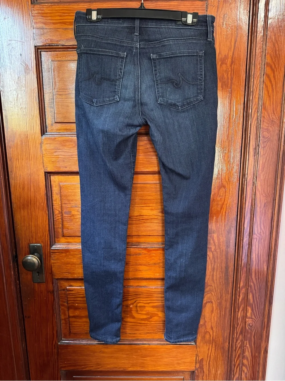 AG Adriano Goldschmied High-Rise Dark Blue Jeans- Size 27